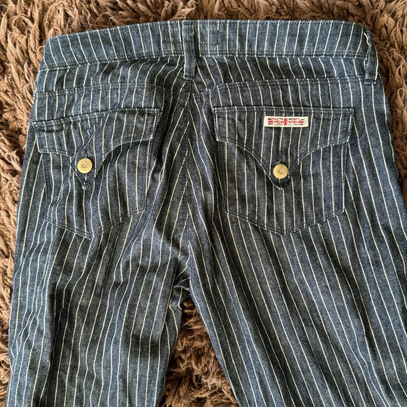 Hudson blue pinstripe denim jeans size 27 - Picture 5 of 12